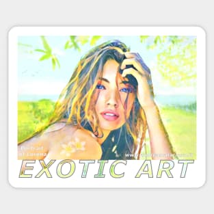 Lorena Exotic Art Sticker